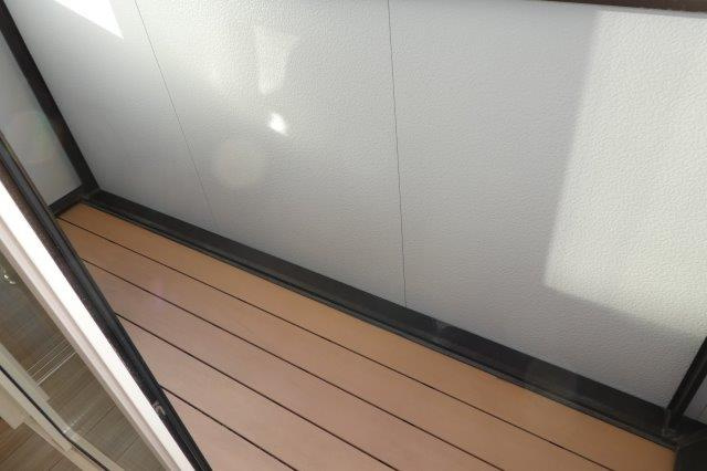 うぐいす館のバルコニー