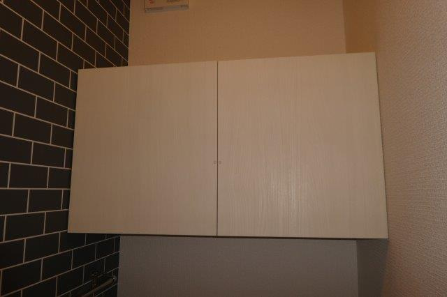 うぐいす館のトイレ|トイレ棚