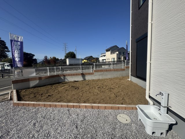 新築　前橋市富士見町時沢第4　１号棟の庭|前橋市富士見町時沢第4