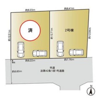 【区画図】 | 藤沢市亀井野第1期 新築戸建 全2棟