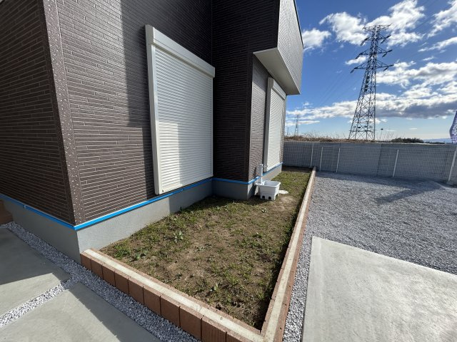 新築　前橋市富士見町時沢第4　3号棟の庭|前橋市富士見町時沢第4