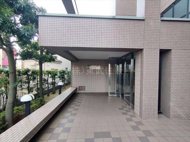 【エントランス】 | グリーンコーポ鶴瀬 | 安心のオートロック・防犯カメラ付きです