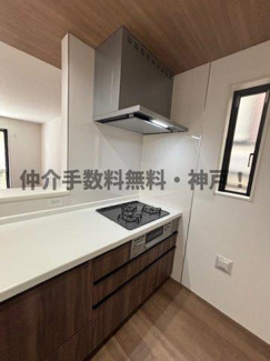【キッチン】 | 神戸市垂水区神陵台5丁目　新築戸建1号棟　仲介手数料無料！ | キッチンです