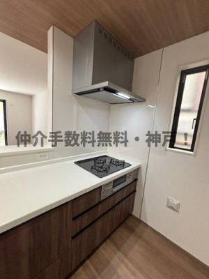 【キッチン】 | 神戸市垂水区神陵台5丁目　新築戸建1号棟　仲介手数料無料！ | キッチンです