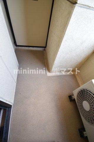 アルグラッド・ザ・タワー心斎橋のバルコニー