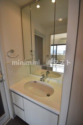 アルグラッド・ザ・タワー心斎橋の洗面所