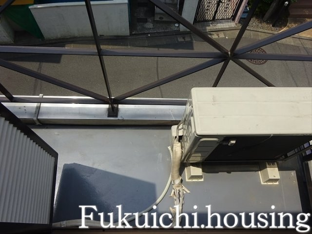 パインフラッツのバルコニー