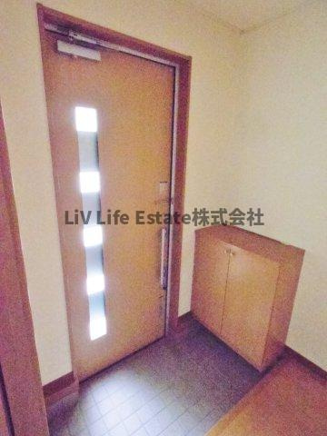 野口町Ｆ邸の玄関