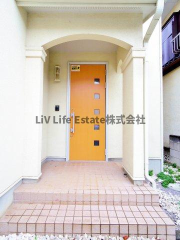 野口町Ｆ邸の玄関