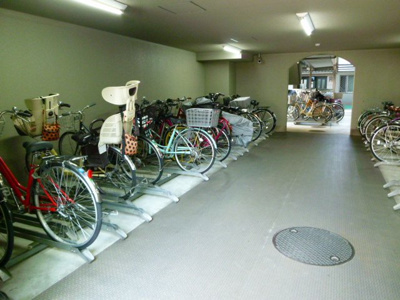 【駐輪場】 | ルネ西大路