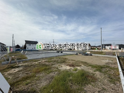【外観】 | いろどりアイタウン栃木市平柳町3丁目22-P2　9号棟 | 建築中現地写真（同社施工の完成物件・モデルハウスがご見学できます）
