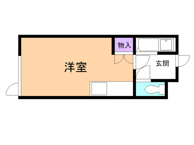 リバーヒルズの間取り