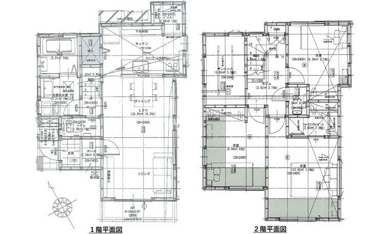 安佐南区緑井７丁目の間取り