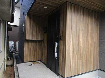 安佐南区緑井７丁目の玄関