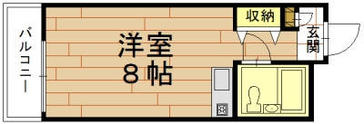 グランデ西京極の間取り
