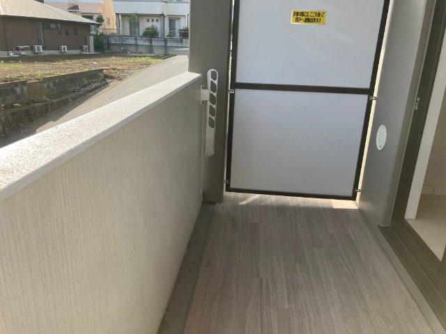 MKT-1のバルコニー