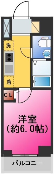 【間取り】 | ライジングプレイス綾瀬三番館