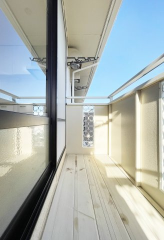 セジュール笹川のバルコニー