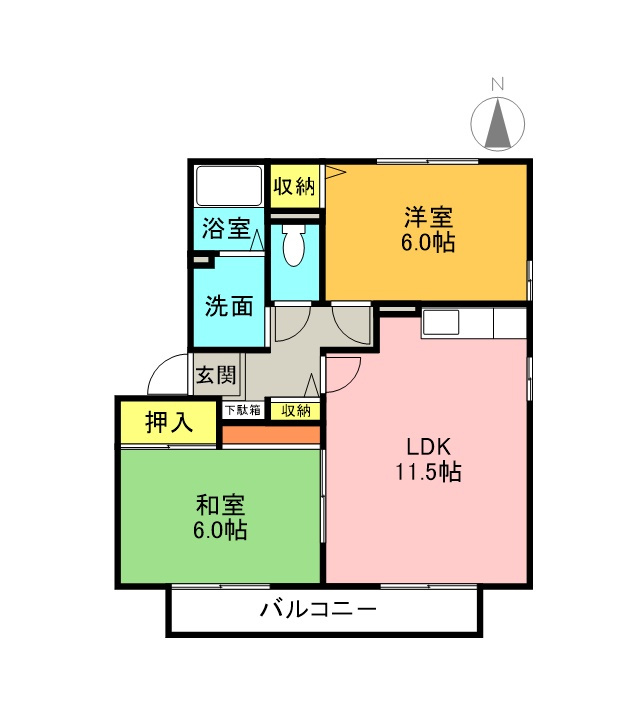 ジュネス梨子ノ木 弐番館