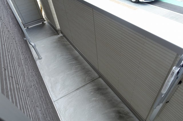 reussir今津のバルコニー