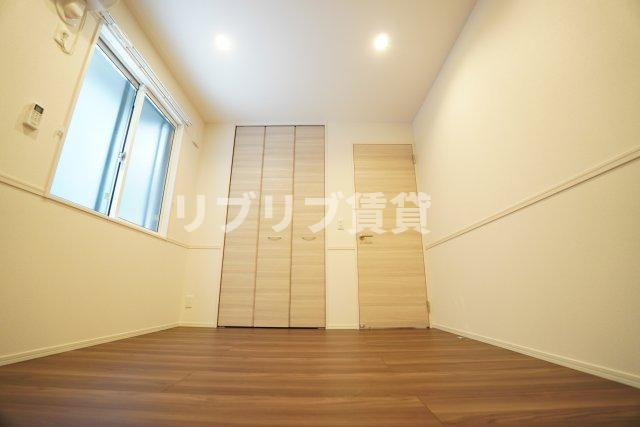 D-ROOM新宿ⅠーＡ棟の寝室