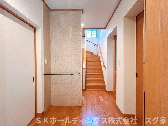 福知山市戸田戸建て住宅の玄関