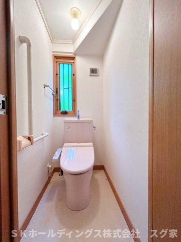 福知山市戸田戸建て住宅のトイレ
