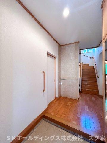 福知山市戸田戸建て住宅の玄関