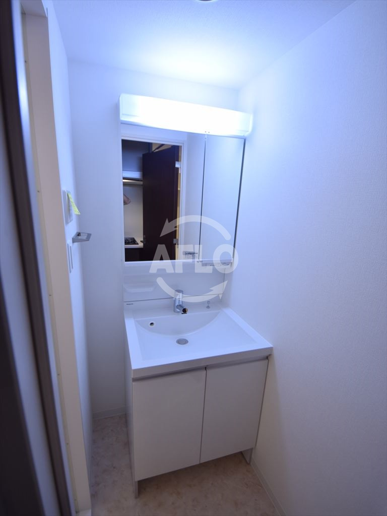 La Douceur天王寺の独立洗面台|La Douceur天王寺　洗面化粧台