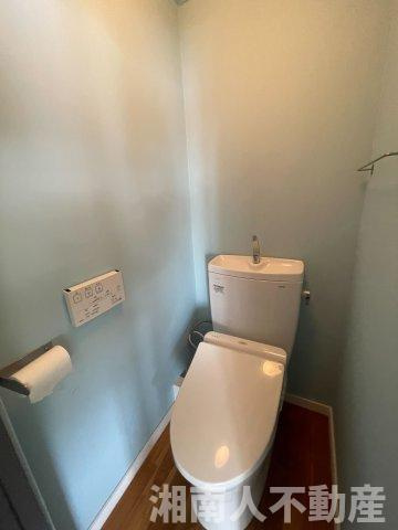 逗子シーサイドハイツのトイレ|ゆったりとした空間のトイレです