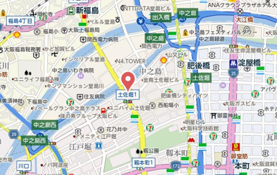 【地図】 | プレジオ中之島