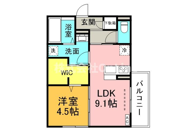 【間取り】 | メゾンカリネ