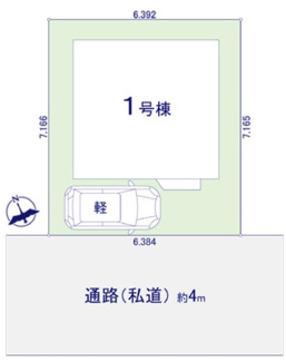 【区画図】 | 練馬区西大泉1丁目　全1棟　1号棟 | 練馬区西大泉1丁目　全1棟　1号棟