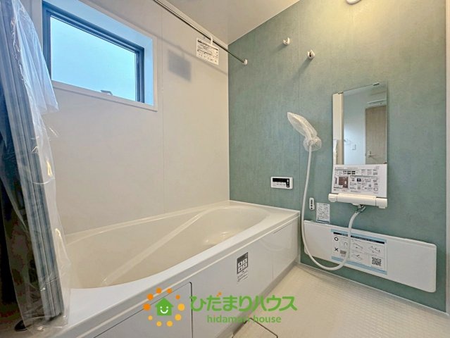 第1加須花崎　新築一戸建て　04　リーブルガーデンの浴室|贅沢な雰囲気でより快適なバスタイム。。