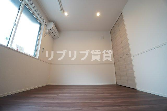 D-ROOM新宿ⅠーＡ棟の寝室