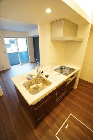 D-ROOM新宿ⅠーＡ棟のキッチン