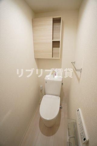 D-ROOM新宿ⅠーＡ棟のトイレ