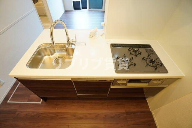 D-ROOM新宿ⅠーＡ棟のキッチン