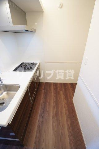 D-ROOM新宿ⅠーＡ棟のキッチン