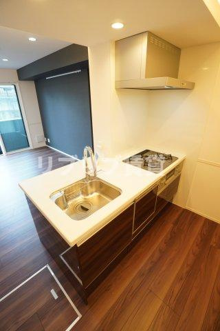 D-ROOM新宿ⅠーＡ棟のキッチン