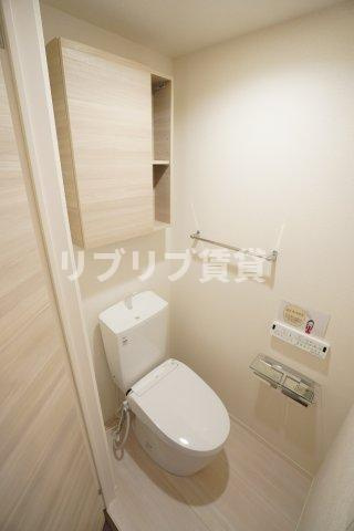 D-ROOM新宿ⅠーＡ棟のトイレ