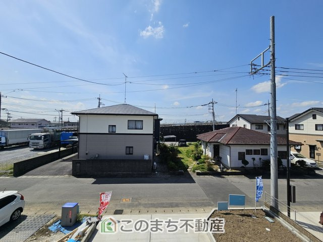 いろどりアイタウン栃木市平柳町3丁目22-P2の展望|近隣に高い建物がないので、日差しもしっかりと確保できます。