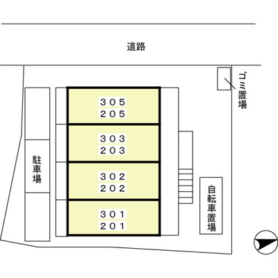【区画図】 | プレミアムスクエア松戸