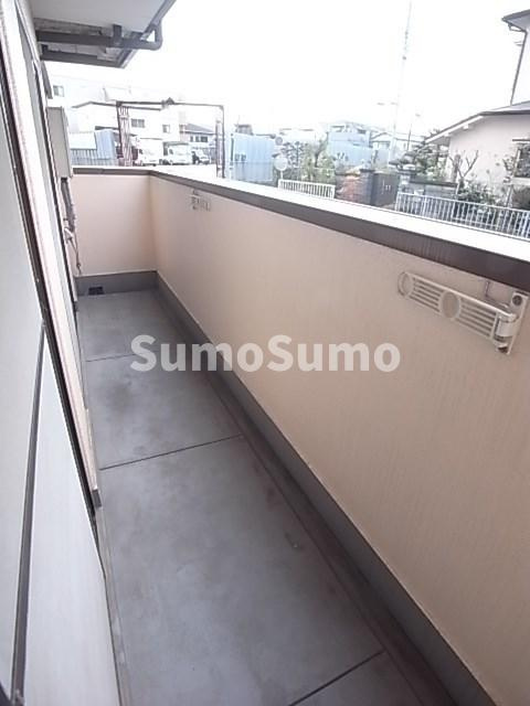 グリュックミリオンベルのバルコニー|バルコニーがあります