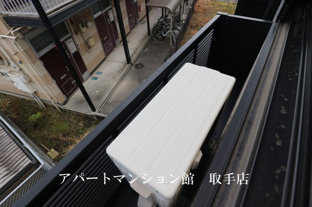 レオパレスあらたのバルコニー