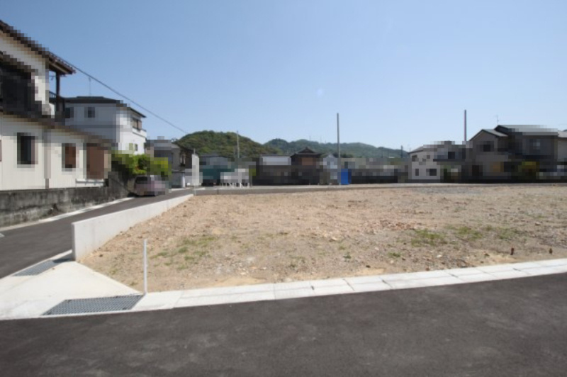 鴨部　建築条件付き　売土地　8号地の土地図|8号地