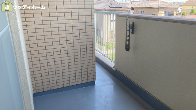 エクセルせんげん台　中古マンションのバルコニー