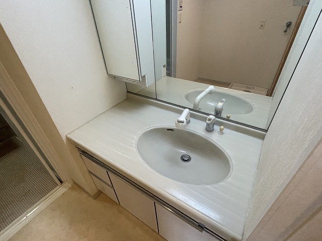 コアマンションネクステージ長嶺南の独立洗面台|シャンプドーレッサー