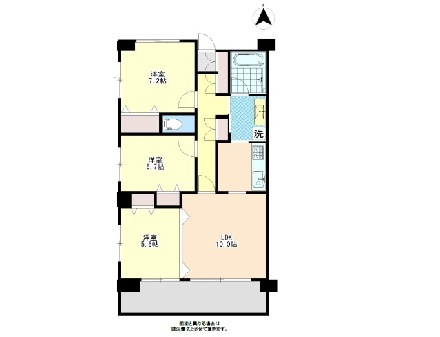 【間取り】 | ロイヤルステージ南古谷 | 3LDK