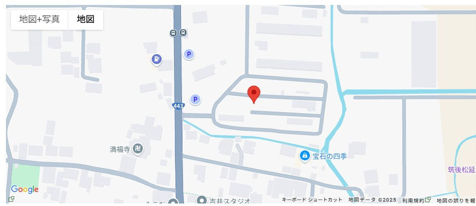 ミヤマガーデンシティの地図